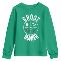 Funny Halloween Ghost Hunter Youth Sweatshirt Trick Or Treat Costume - Wonder Print Shop