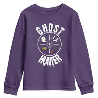Funny Halloween Ghost Hunter Youth Sweatshirt Trick Or Treat Costume - Wonder Print Shop