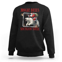 Funny Christmas Hunting Sweatshirt Jingle Bells Shotgun Shells - Wonder Print Shop