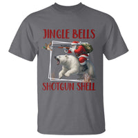 Funny Christmas Hunting T Shirt Jingle Bells Shotgun Shells - Wonder Print Shop