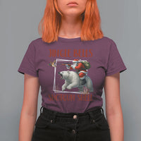 Funny Christmas Hunting T Shirt For Women Jingle Bells Shotgun Shells - Wonder Print Shop