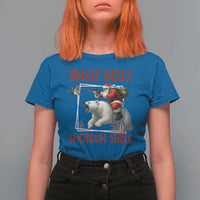 Funny Christmas Hunting T Shirt For Women Jingle Bells Shotgun Shells - Wonder Print Shop