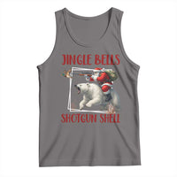 Funny Christmas Hunting Tank Top Jingle Bells Shotgun Shells - Wonder Print Shop