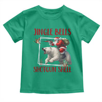 Funny Christmas Hunting Toddler T Shirt Jingle Bells Shotgun Shells - Wonder Print Shop
