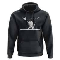 Sasquatch Hunter With Rifle Hoodie Funny Bigfoot Outdoor Design - Wonder Print Shop
