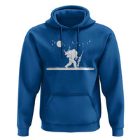 Sasquatch Hunter With Rifle Hoodie Funny Bigfoot Outdoor Design - Wonder Print Shop