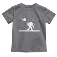Sasquatch Hunter With Rifle Toddler T Shirt Funny Bigfoot Outdoor Design - Wonder Print Shop