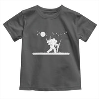 Sasquatch Hunter With Rifle Toddler T Shirt Funny Bigfoot Outdoor Design - Wonder Print Shop