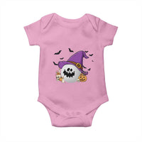 Halloween Golfer Gift Baby Onesie Creepy Golf Ball With Witch Hat - Wonder Print Shop
