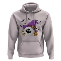 Halloween Golfer Gift Hoodie Creepy Golf Ball With Witch Hat - Wonder Print Shop