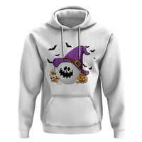 Halloween Golfer Gift Hoodie Creepy Golf Ball With Witch Hat - Wonder Print Shop