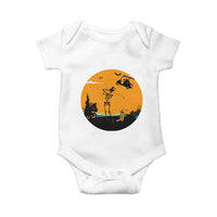 Funny Skeleton Golf Player Baby Onesie Halloween Gift - Wonder Print Shop