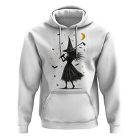 Halloween Sports Gift Hoodie Creepy Witch With Golf Club - Wonder Print Shop