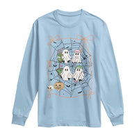 Funny Halloween Long Sleeve Shirt Ghost Golf Gift for Women - Wonder Print Shop