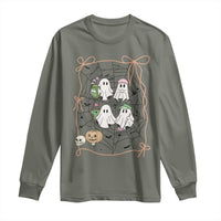 Funny Halloween Long Sleeve Shirt Ghost Golf Gift for Women - Wonder Print Shop