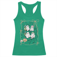 Funny Halloween Racerback Tank Top Ghost Golf Gift for Women - Wonder Print Shop