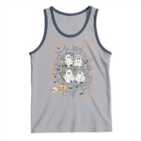 Funny Halloween Tank Top Ghost Golf Gift for Women - Wonder Print Shop