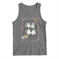 Funny Halloween Tank Top Ghost Golf Gift for Women - Wonder Print Shop