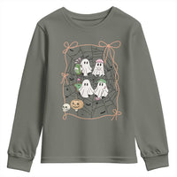 Funny Halloween Youth Sweatshirt Ghost Golf Gift for Women - Wonder Print Shop