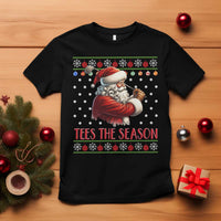 Funny Golf Holiday Gift T Shirt Tees The Season Ugly Sweater - Wonder Print Shop