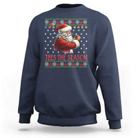 Funny Golf Holiday Gift Sweatshirt Tees The Season Ugly Sweater - Wonder Print Shop