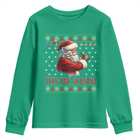 Funny Golf Holiday Gift Youth Sweatshirt Tees The Season Ugly Sweater - Wonder Print Shop