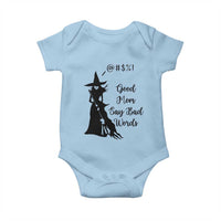 Good Mom Say Bad Words Baby Onesie Funny Witch Mom Halloween Gift - Wonder Print Shop