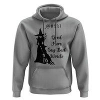 Good Mom Say Bad Words Hoodie Funny Witch Mom Halloween Gift - Wonder Print Shop