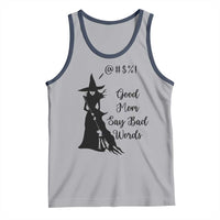 Good Mom Say Bad Words Tank Top Funny Witch Mom Halloween Gift - Wonder Print Shop