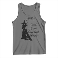 Good Mom Say Bad Words Tank Top Funny Witch Mom Halloween Gift - Wonder Print Shop
