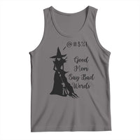 Good Mom Say Bad Words Tank Top Funny Witch Mom Halloween Gift - Wonder Print Shop