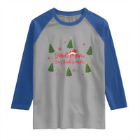 Good Mom Say Bad Words Raglan Shirt Funny Xmas Mom Gift - Wonder Print Shop