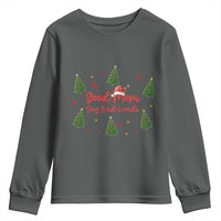 Good Mom Say Bad Words Youth Sweatshirt Funny Xmas Mom Gift - Wonder Print Shop