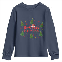 Good Mom Say Bad Words Youth Sweatshirt Funny Xmas Mom Gift - Wonder Print Shop