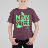 Funny Halloween T Shirt For Kid Momster Gift For Mom - Wonder Print Shop