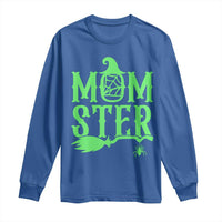 Funny Halloween Long Sleeve Shirt Momster Gift For Mom - Wonder Print Shop