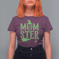 Funny Halloween T Shirt For Women Momster Gift For Mom - Wonder Print Shop