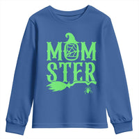 Funny Halloween Youth Sweatshirt Momster Gift For Mom - Wonder Print Shop