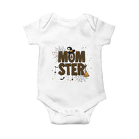 Halloween Mom Life Baby Onesie Funny Momster Quote - Wonder Print Shop