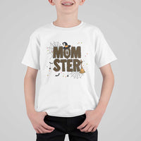 Halloween Mom Life T Shirt For Kid Funny Momster Quote - Wonder Print Shop