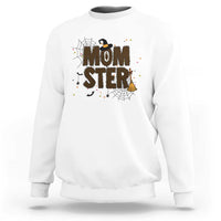 Halloween Mom Life Sweatshirt Funny Momster Quote - Wonder Print Shop