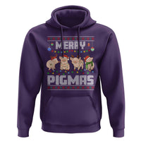 Funny Merry Pigmas Hoodie Christmas Pig Ugly Sweater Gift - Wonder Print Shop