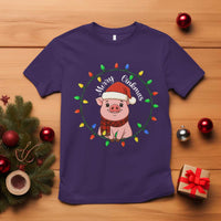 Funny Merry Oinkmas T Shirt Farmer Christmas Pig Lover Gift - Wonder Print Shop