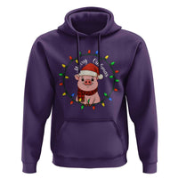 Funny Merry Oinkmas Hoodie Farmer Christmas Pig Lover Gift - Wonder Print Shop