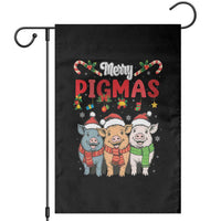 Funny Merry Pigmas Garden Flag Christmas Pigs Farm Gift - Wonder Print Shop