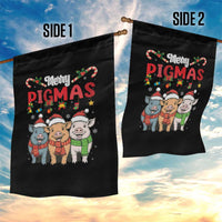 Funny Merry Pigmas Garden Flag Christmas Pigs Farm Gift - Wonder Print Shop