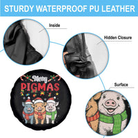Funny Merry Pigmas Spare Tire Cover Christmas Pigs Farm Gift - Wonder Print Shop