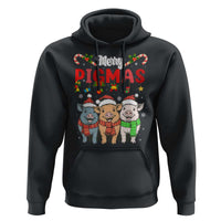 Funny Merry Pigmas Hoodie Christmas Pigs Farm Gift - Wonder Print Shop