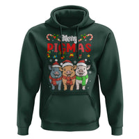 Funny Merry Pigmas Hoodie Christmas Pigs Farm Gift - Wonder Print Shop