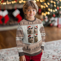 Cute Pig Xmas Selfie Ugly Christmas Sweater Funny Holiday Photobooth Gift - Wonder Print Shop